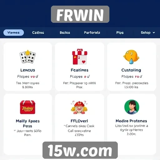 Análise das principais funcionalidades do site FRWIN